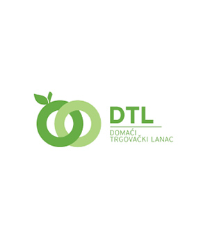 Logo kompanije DTL Domaći trgovački lanac.