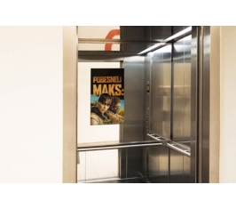 Beograd - UŠĆE ŠOPING CENTAR - DOOH MONITOR u unutrašnjosti lifta