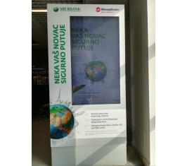 Totemi - Led Displej – Aerodrom Nikola Tesla - A2A3 Gate NG b (Cena je za 22 ekrana)