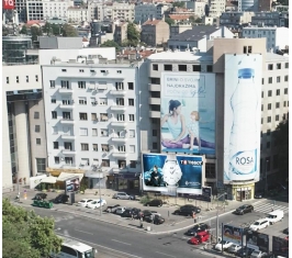 Beograd - Fasadna Reklama - Savski trg - Karađorđeva N