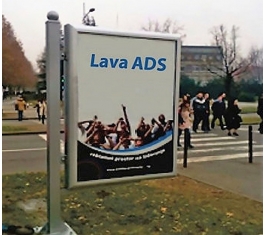 Novi Sad - City light - Ugao Stražilovske i Bul. cara Lazara kod Univerziteta Z