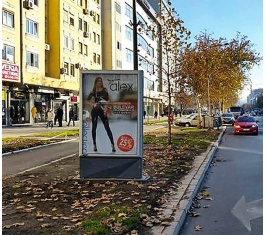 Novi Sad - CityLight - Bul. oslobođenja - Dnevnik VU