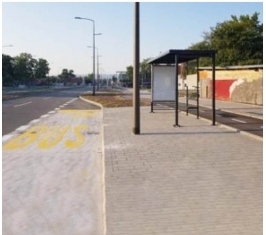 Novi Sad - Autobuska stajališta - Bate Brkića G