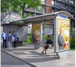 Novi Sad - Autobuska stajališta - Fruškogorska, ugao sa Jiričekovom