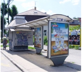 Novi Sad - Autobuska stajališta - Početak Ulice cara Dušana