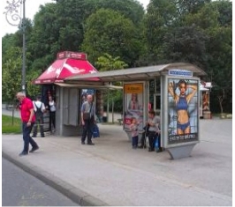 Novi Sad - Autobuska stajališta - Bulevar Mihajla Pupina, Dunavski park