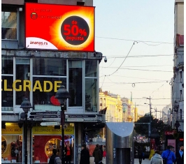 Beograd - LED Ekran - Knez Mihajlova