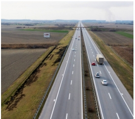 Auto put - Novi Sad - Beograd (kod Kovilja) - Megabord - SK b