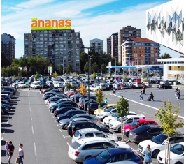 Niš - Reklama na krovu - Bulevar Nemanjića 12 MR