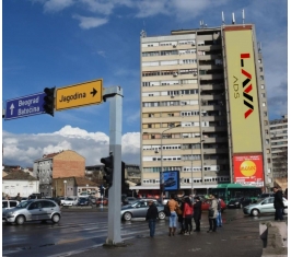 Kragujevac - Fasadna Reklama - Lepenički bulevar 1 MU